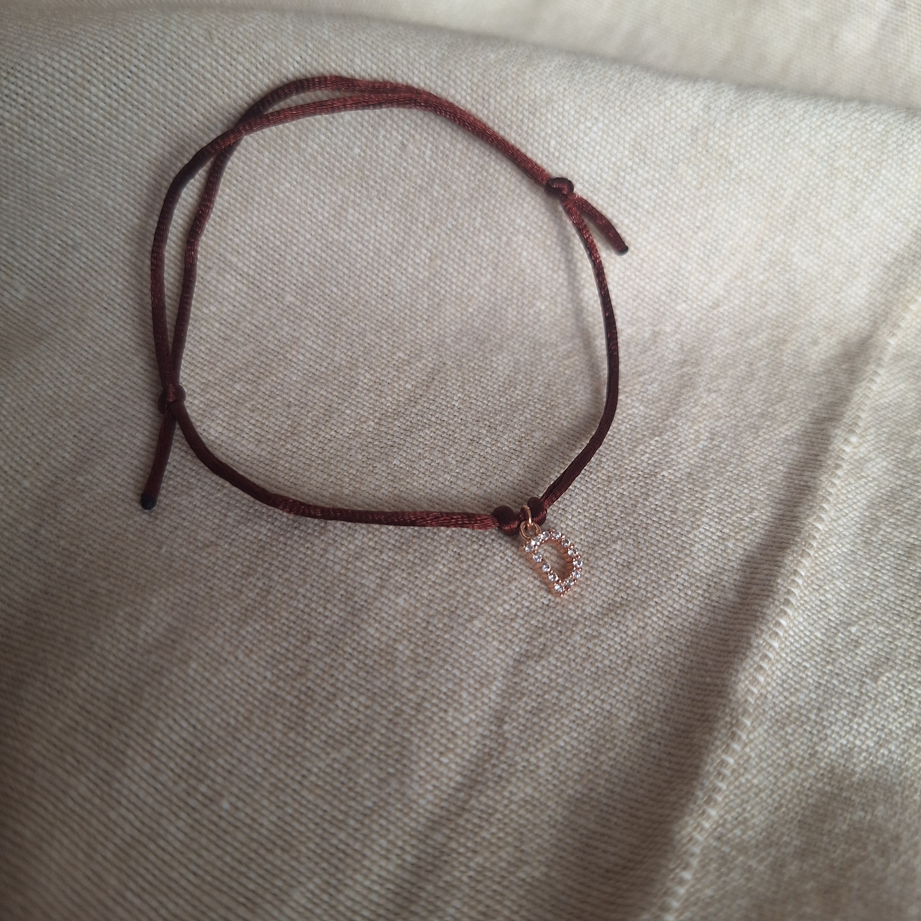 Bracciale letterina - D