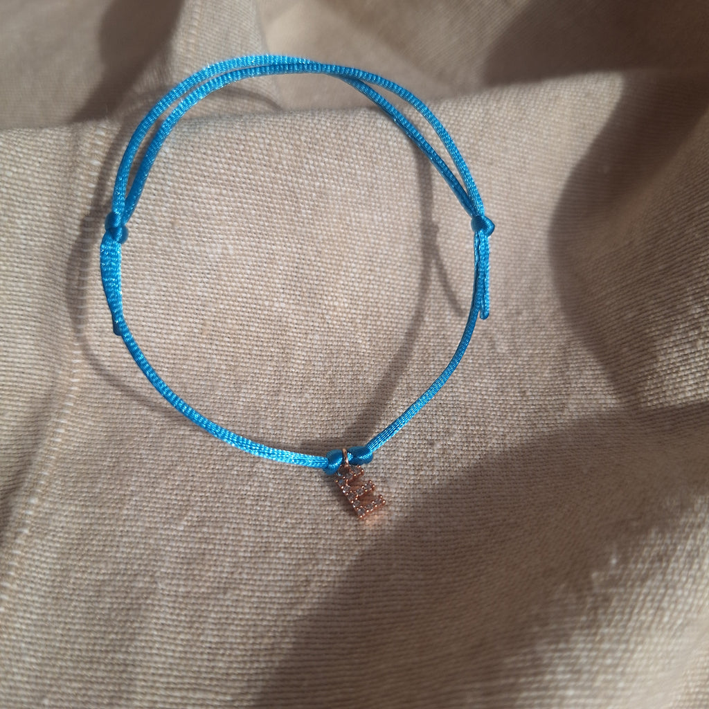 Bracciale letterina - E