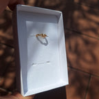 Ear Cuff ritorto placcato oro giallo