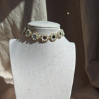 Collana Fiori Specchi e Perline - variante 3