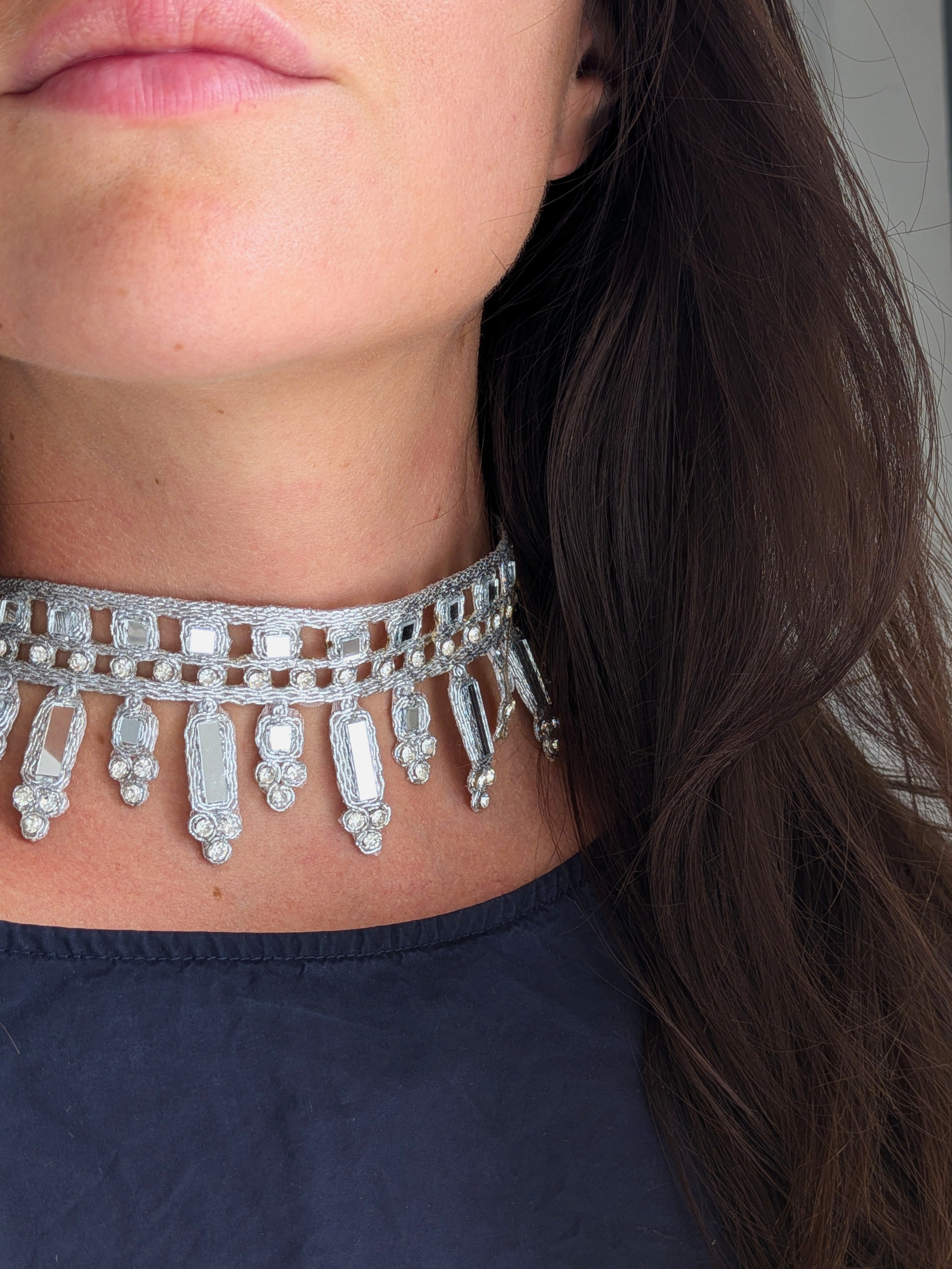 Collana Frange - Argento