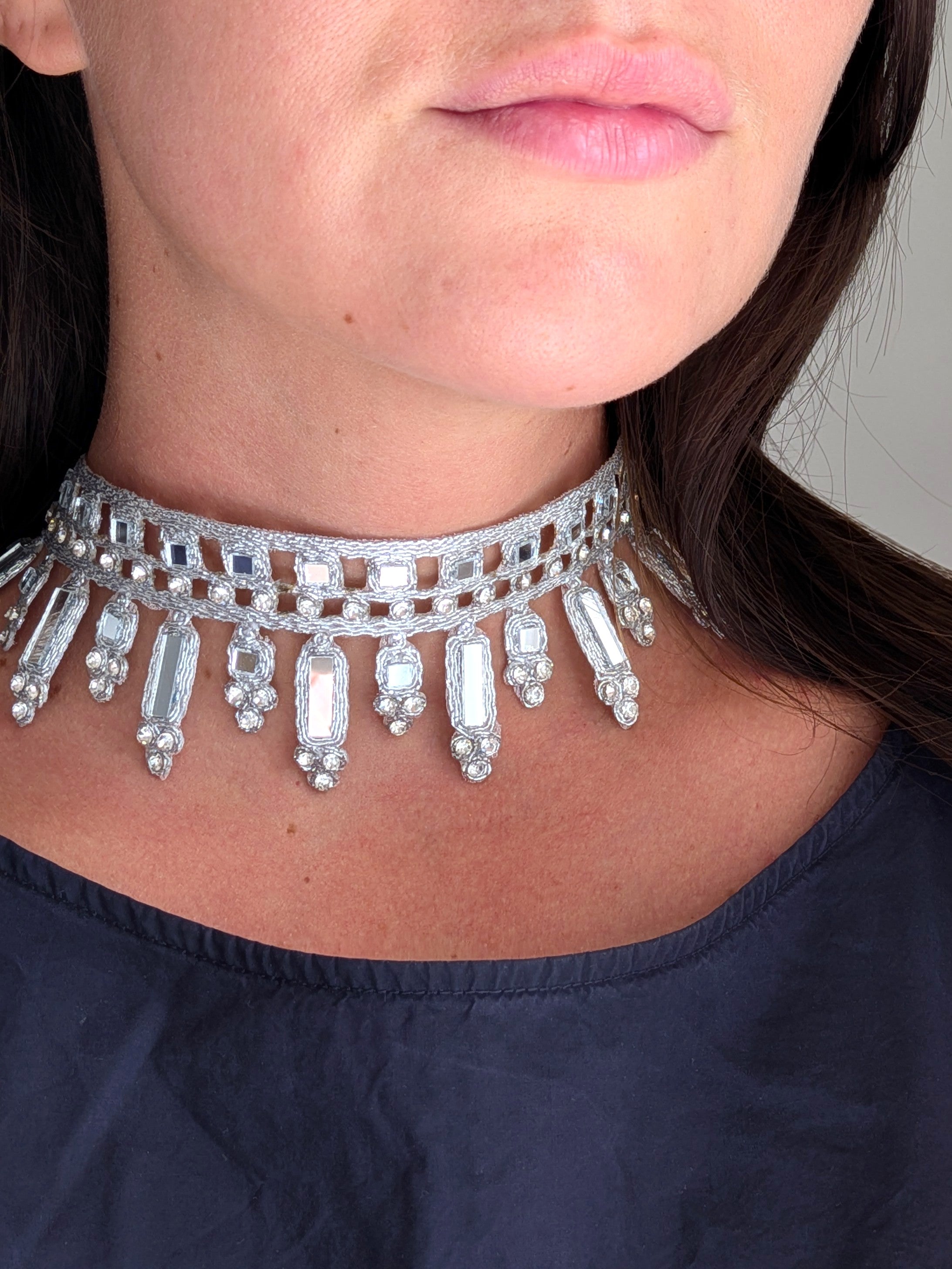 Collana Frange - Argento