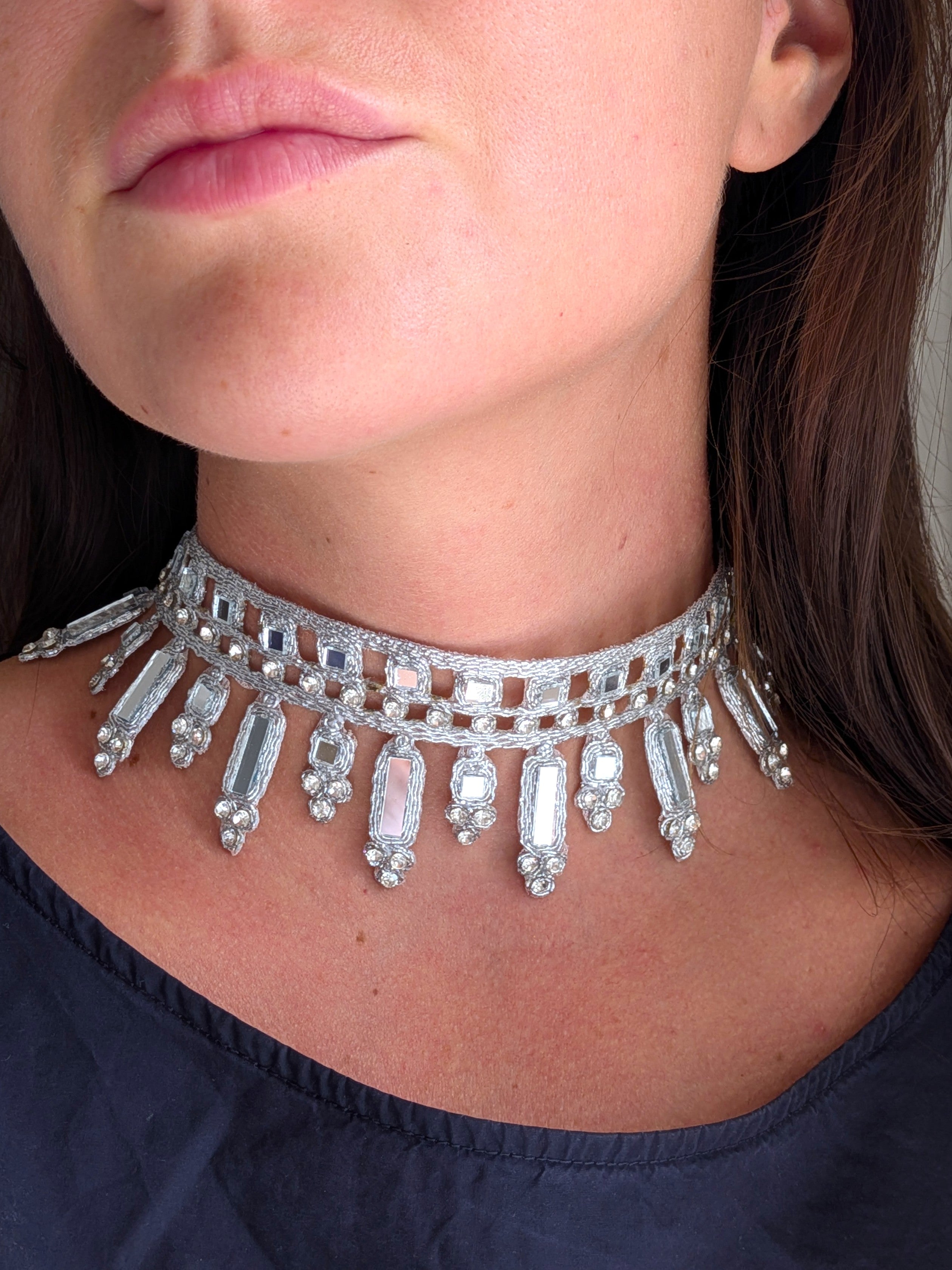 Collana Frange - Argento