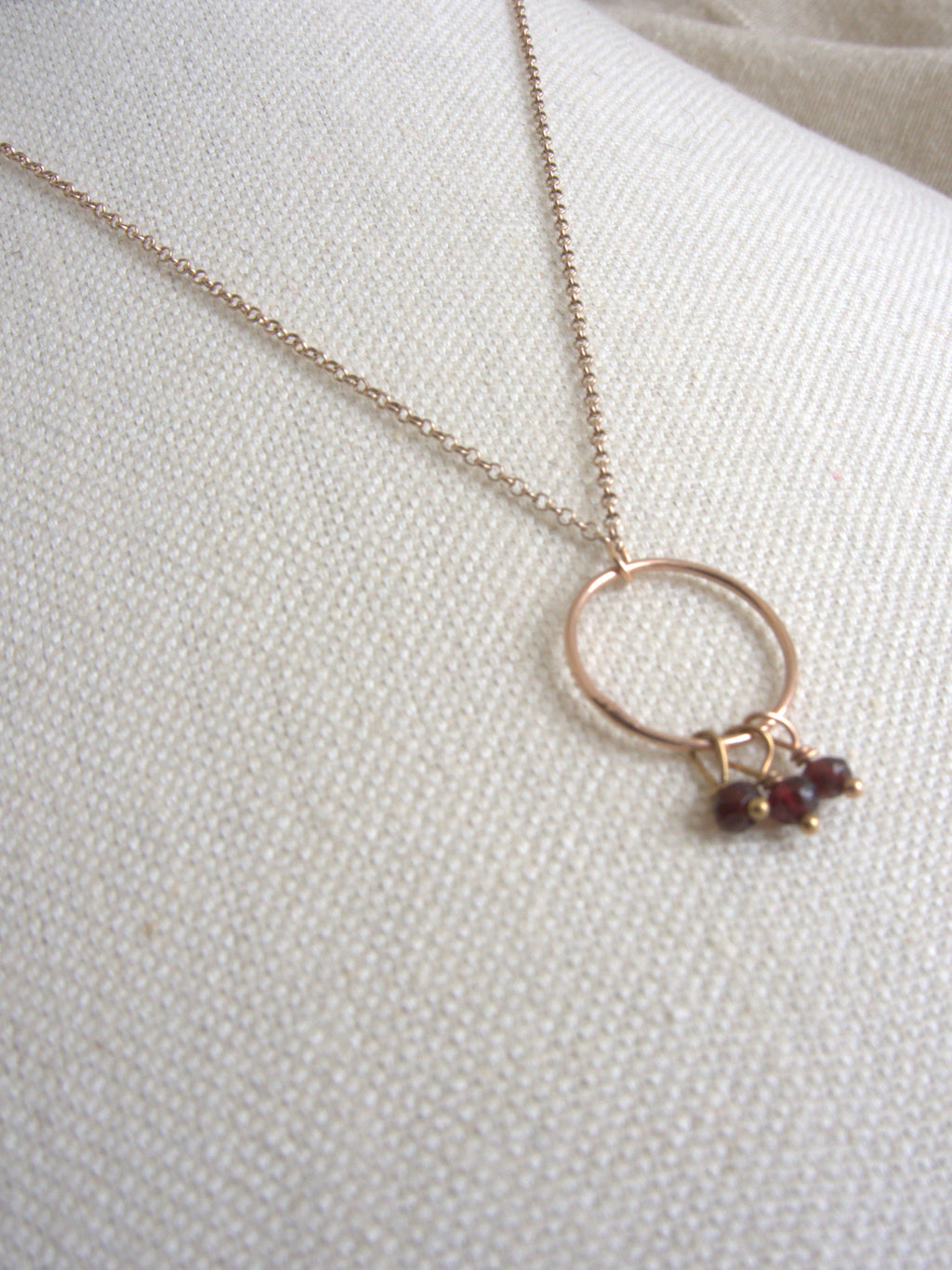 Collana Rivombrosa - granato