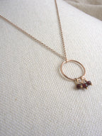Collana Rivombrosa - granato