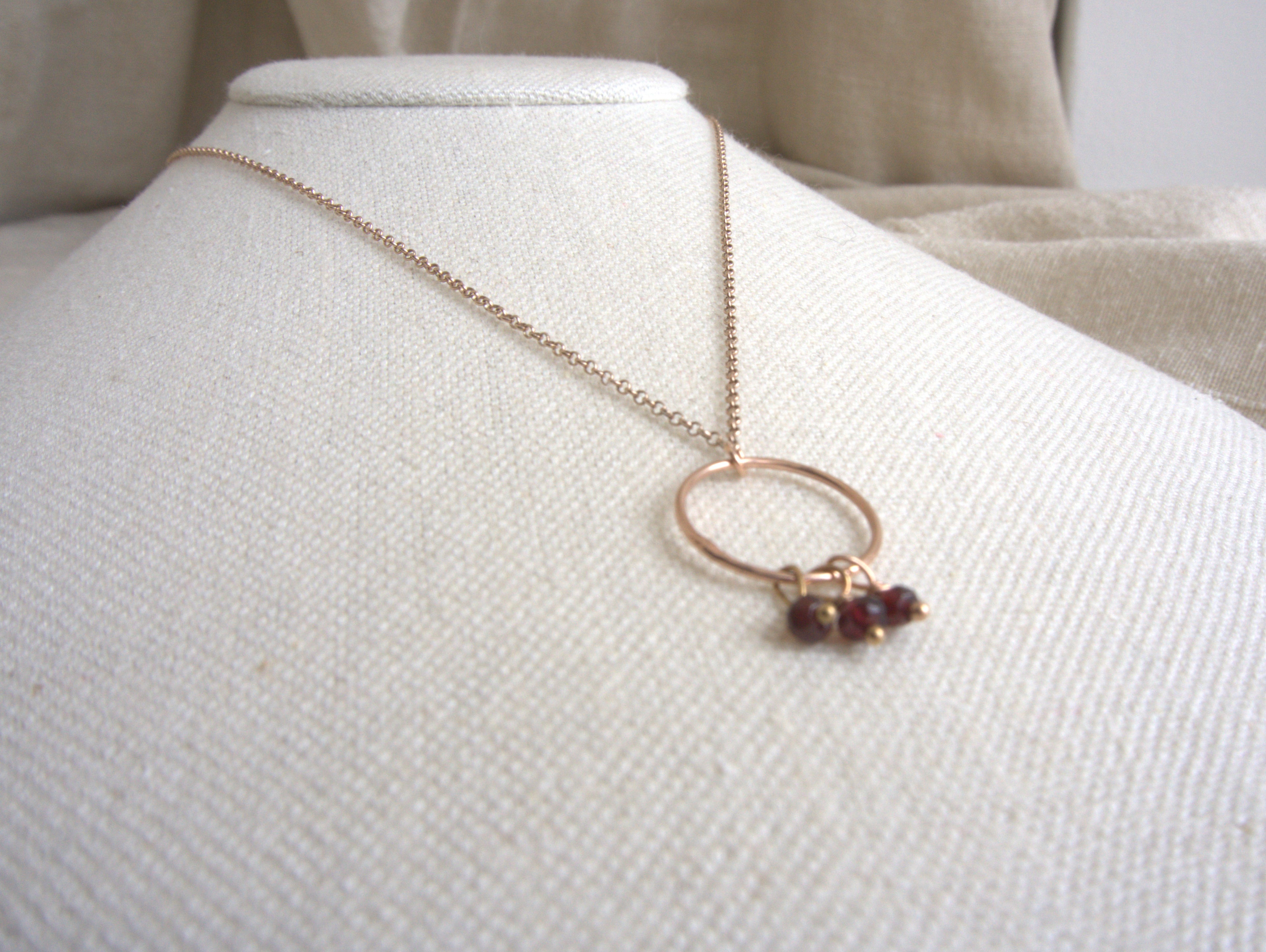 Collana Rivombrosa - granato