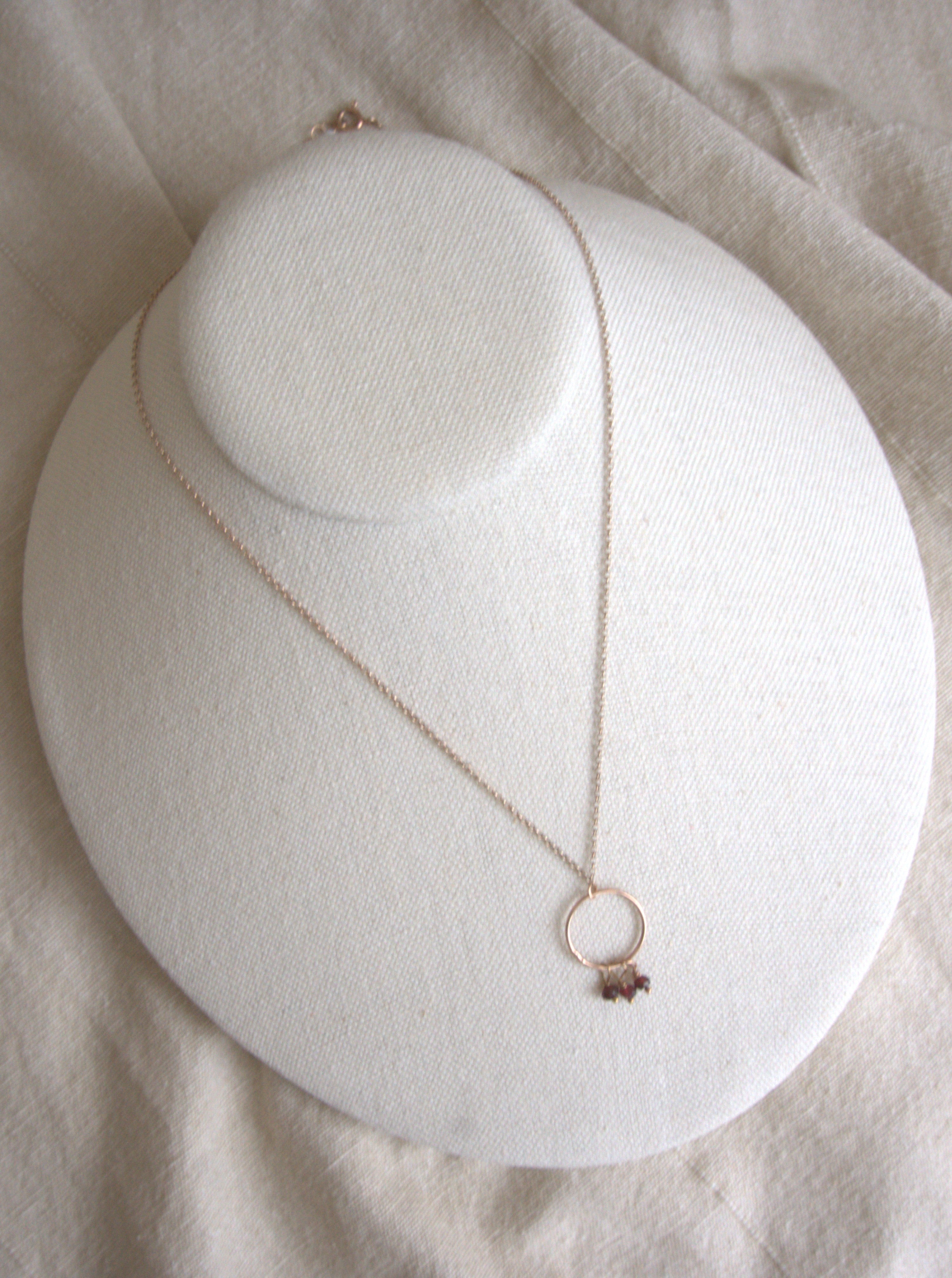 Collana Rivombrosa - granato