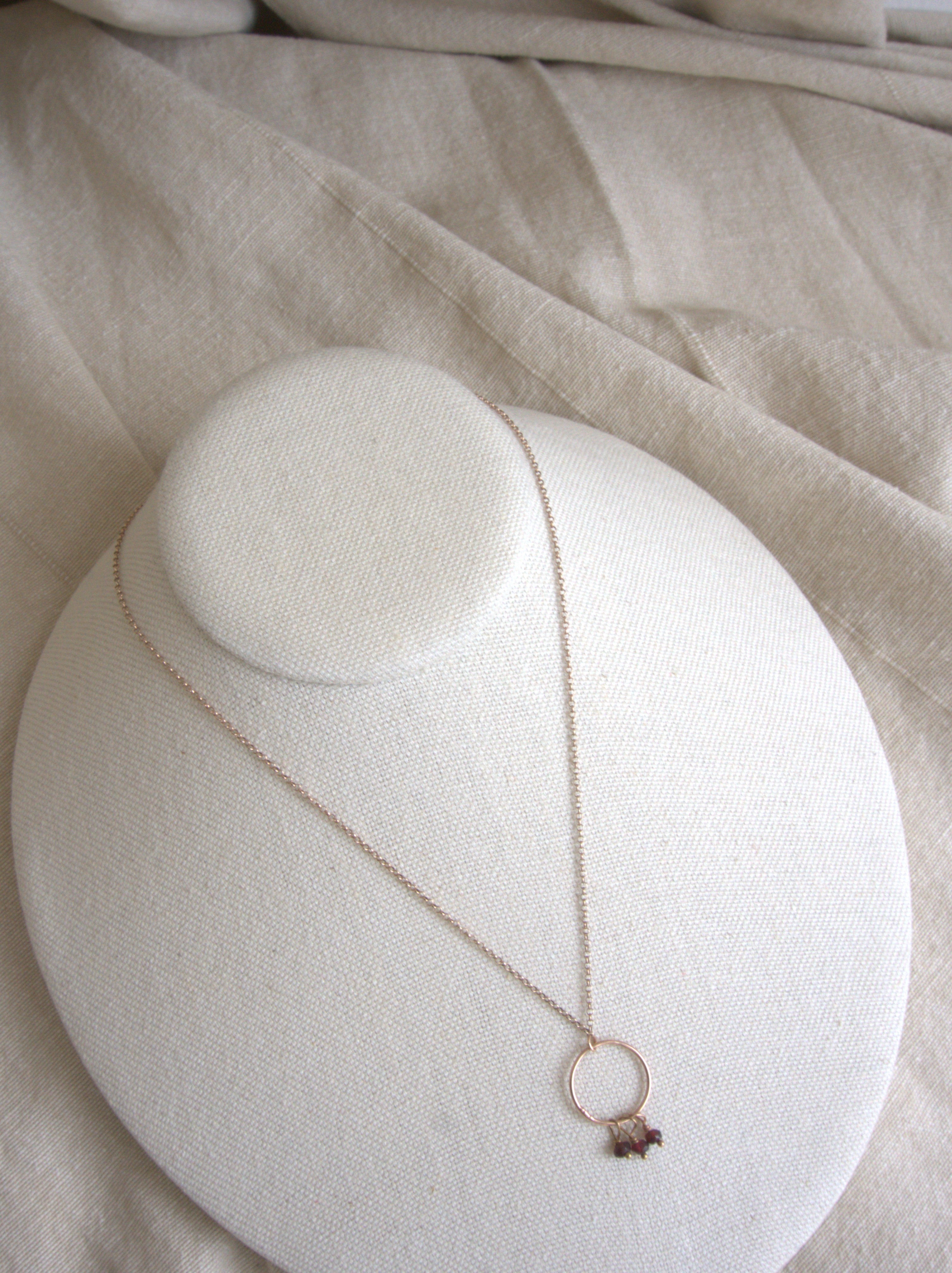 Collana Rivombrosa - granato