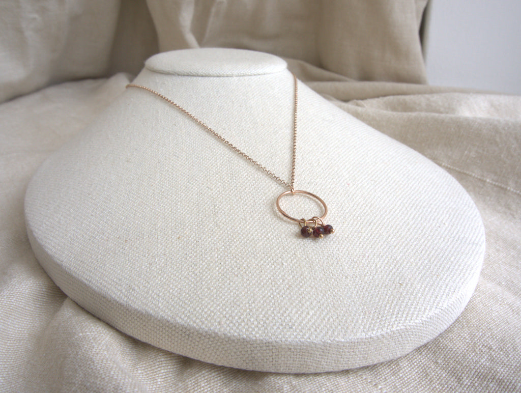 Collana Rivombrosa - granato
