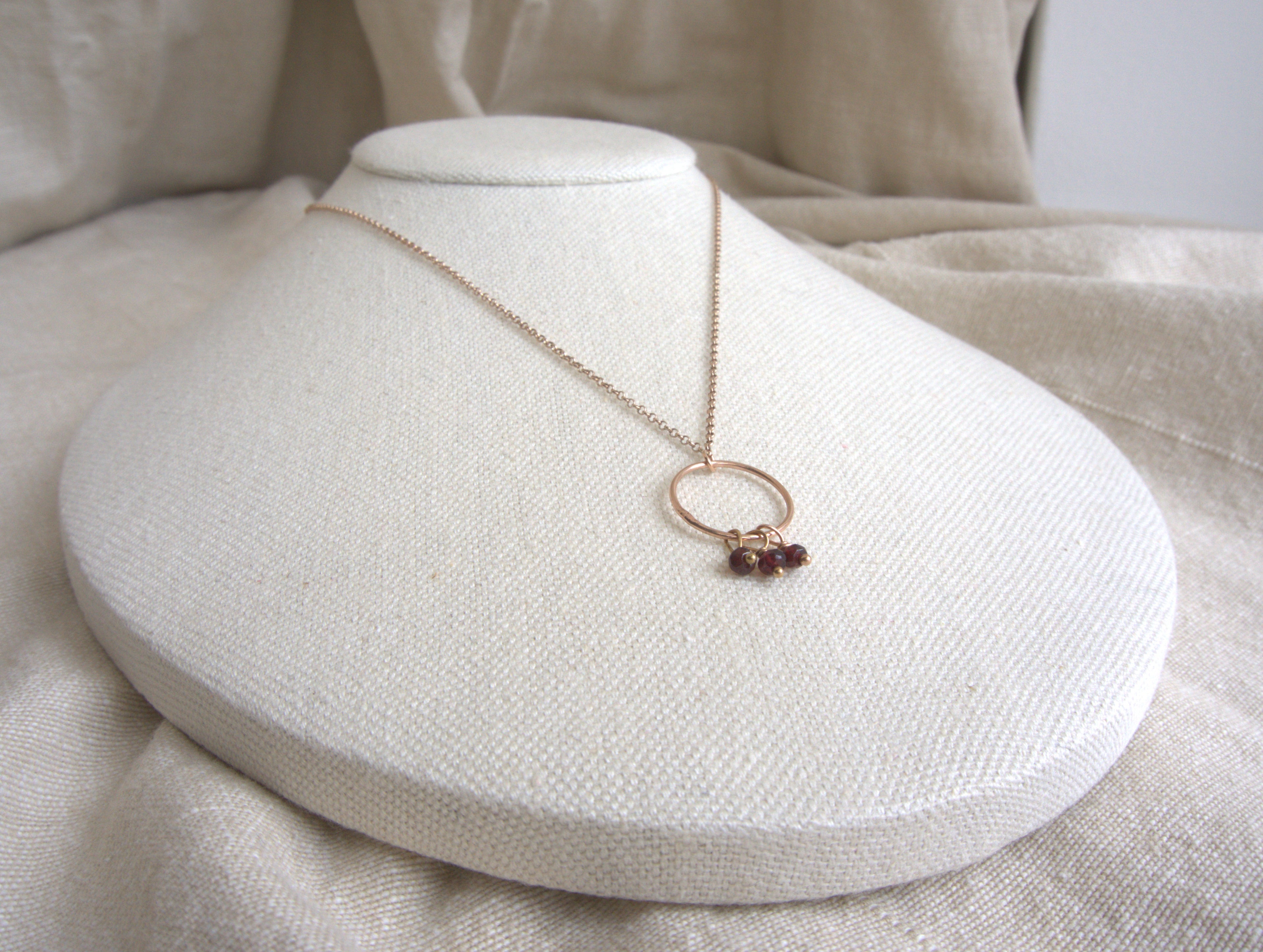 Collana Rivombrosa - granato