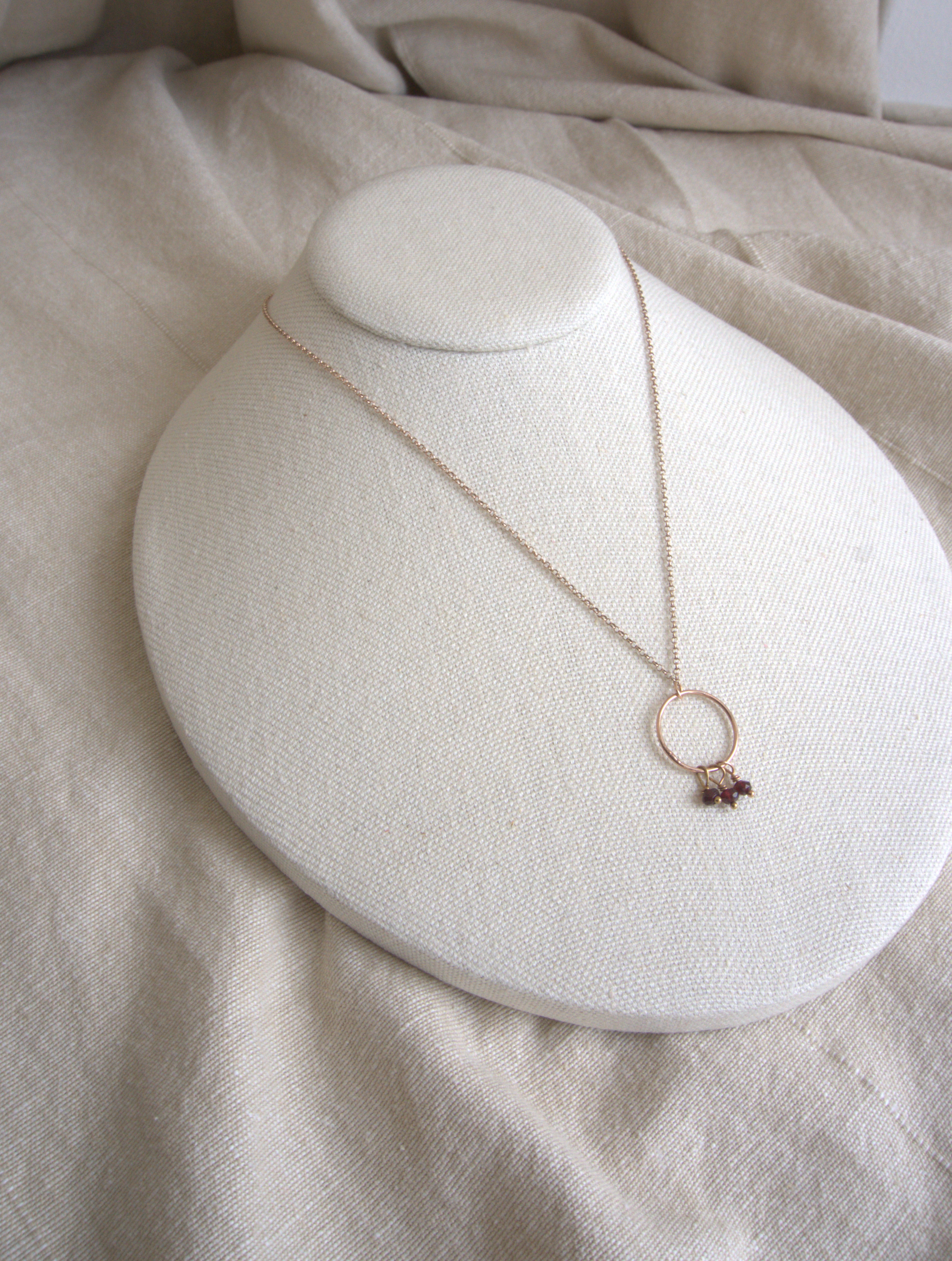 Collana Rivombrosa - granato