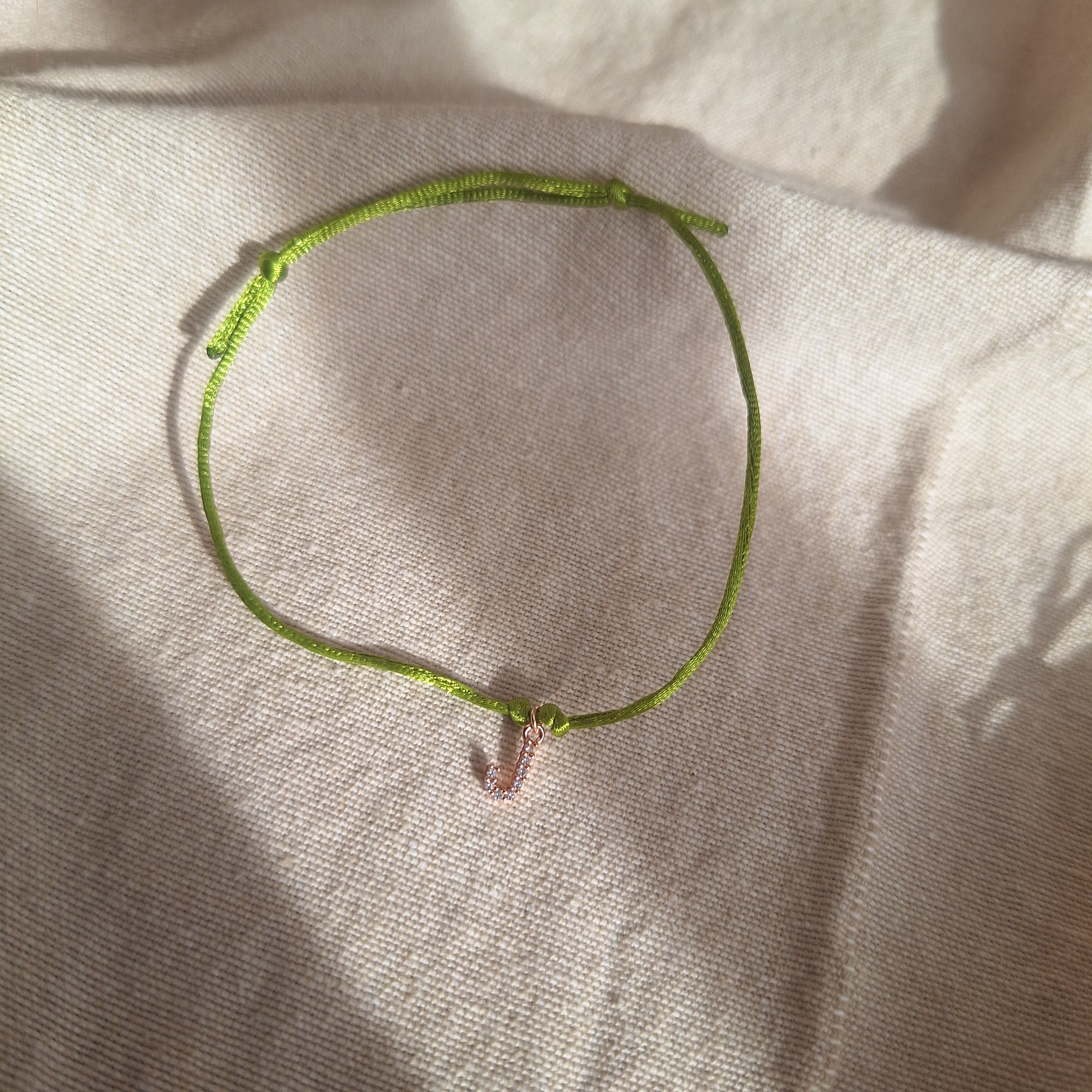 Bracciale letterina - J
