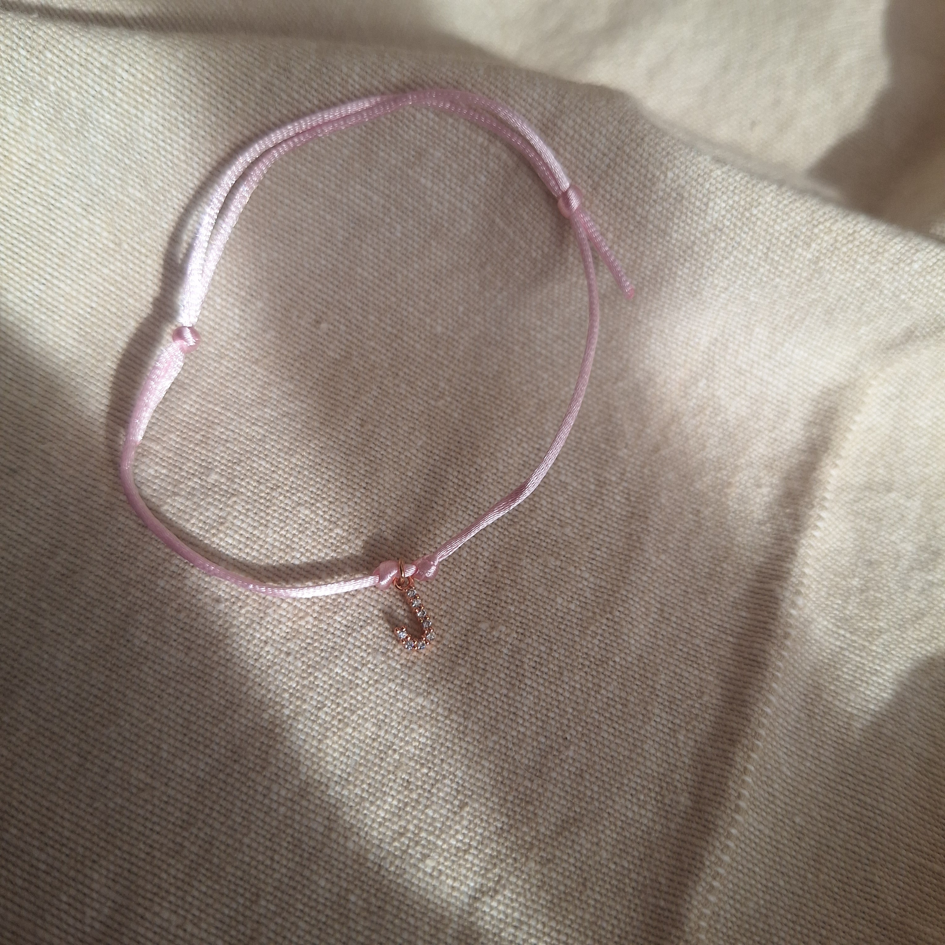 Bracciale letterina - J