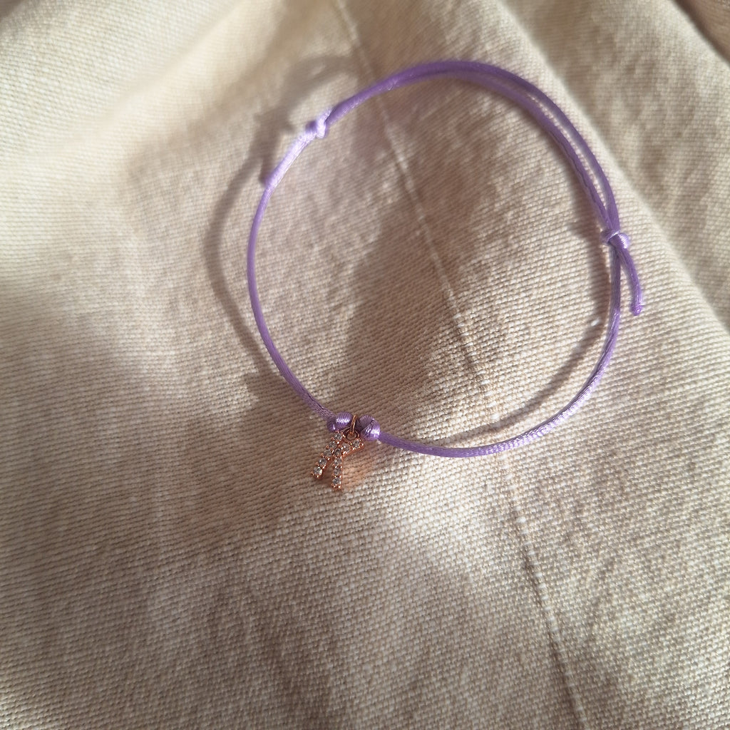 Bracciale letterina - K
