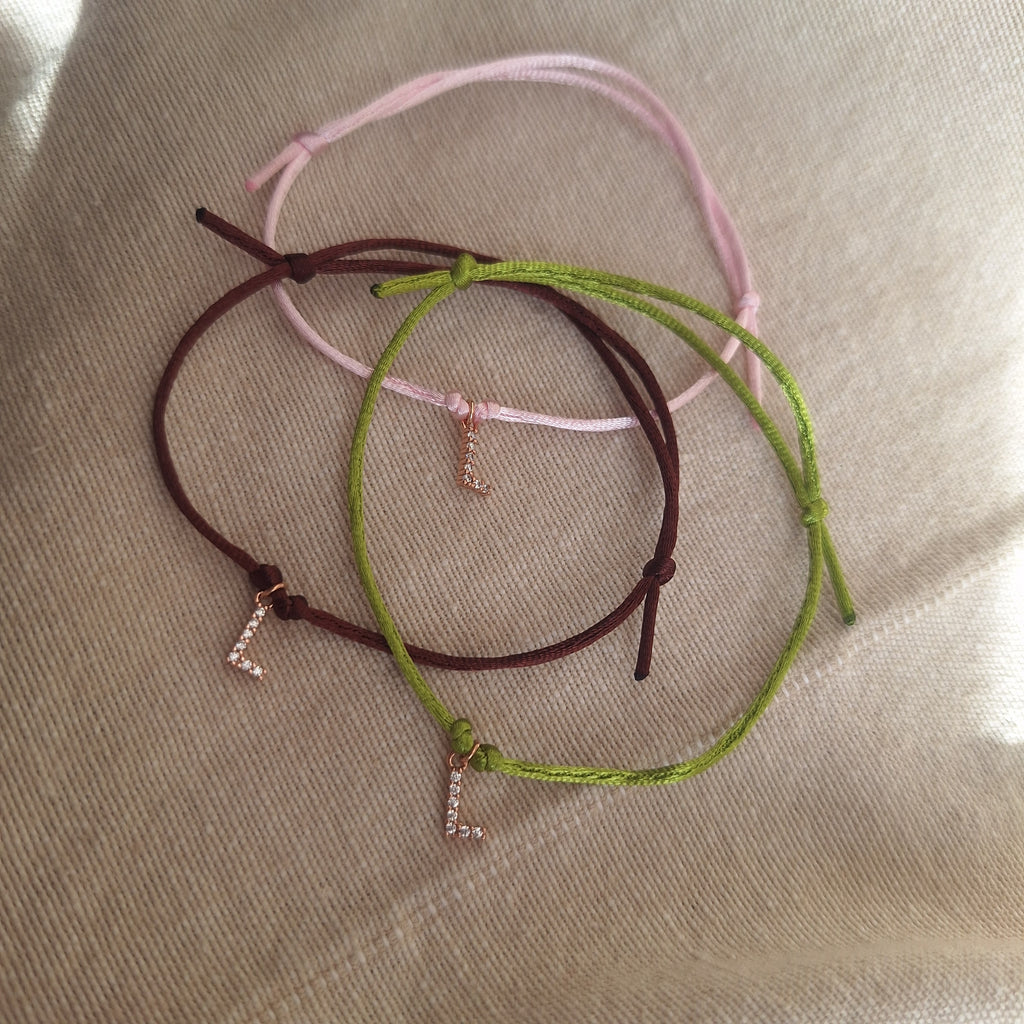 Bracciale letterina - L