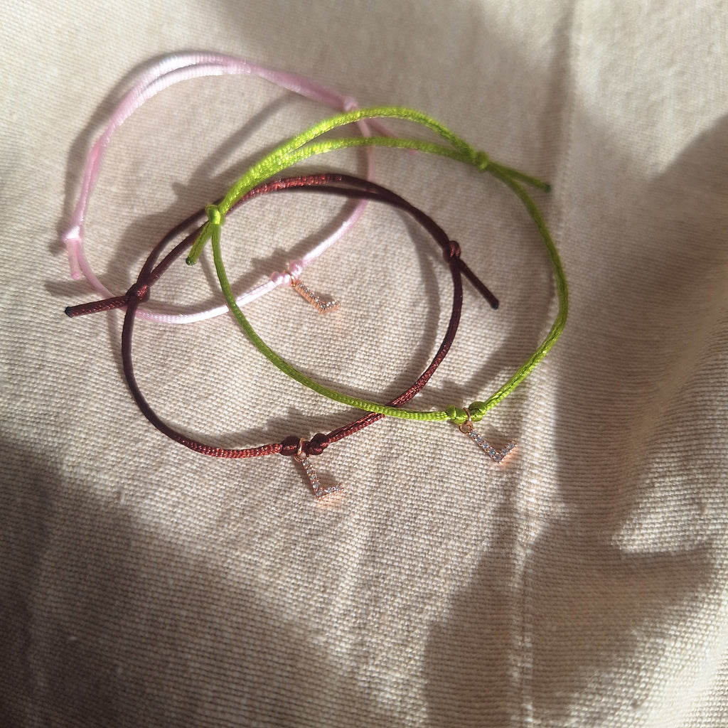 Bracciale letterina - L