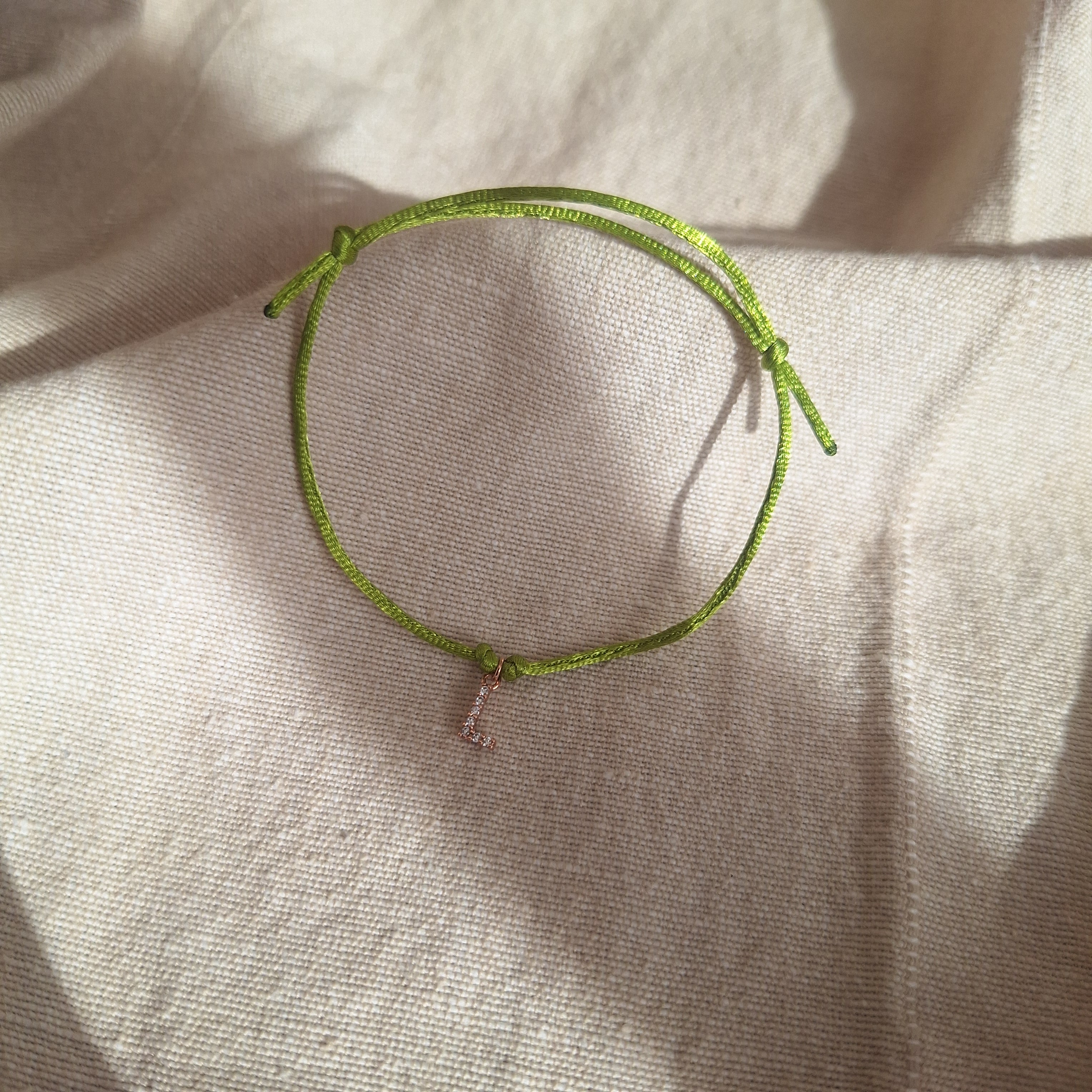 Bracciale letterina - L