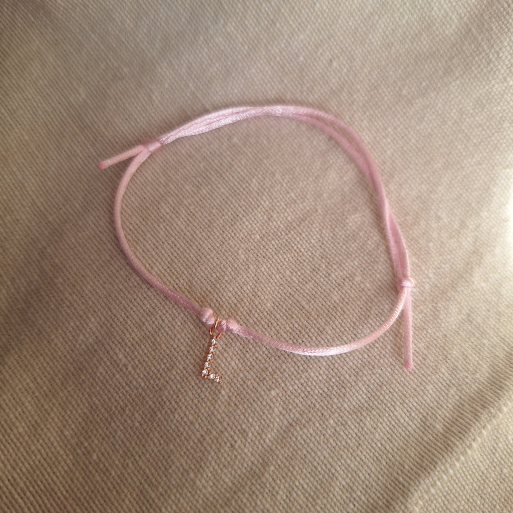 Bracciale letterina - L