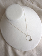 Collana Rivombrosa - labradorite e argento bianco