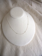 Collana Alternata - labradorite e argento bianco