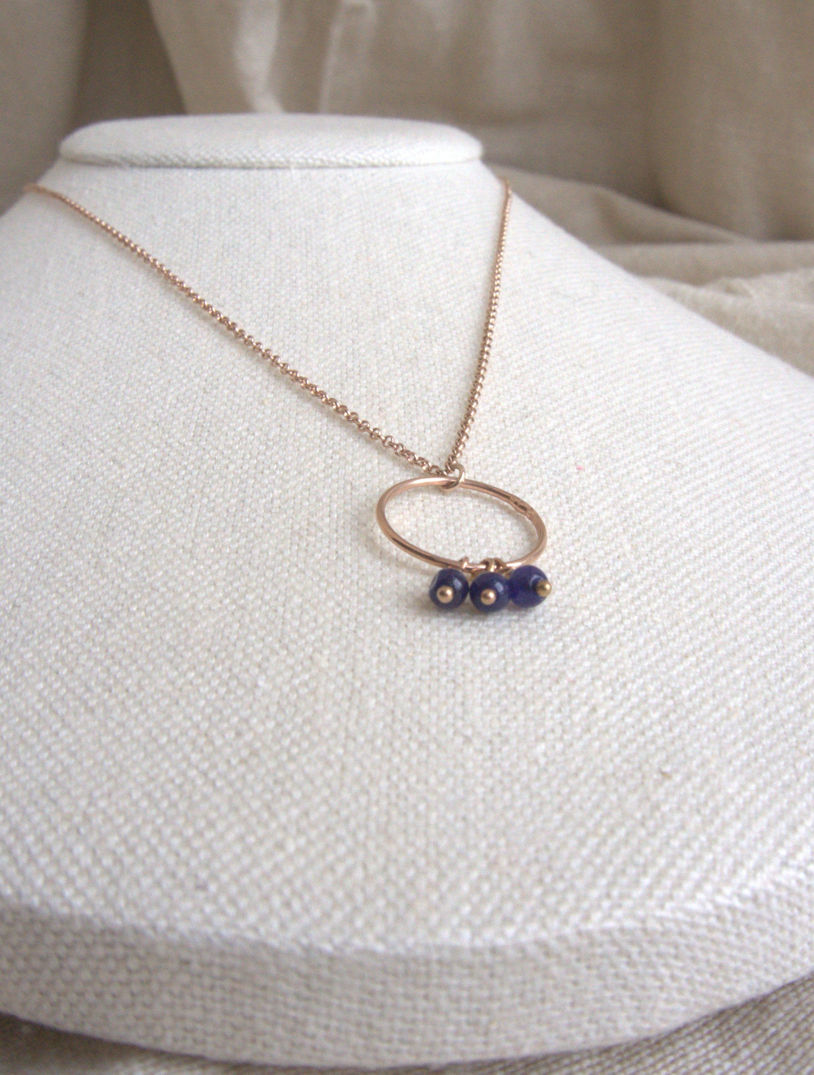 Collana Rivombrosa - lapislazzuli