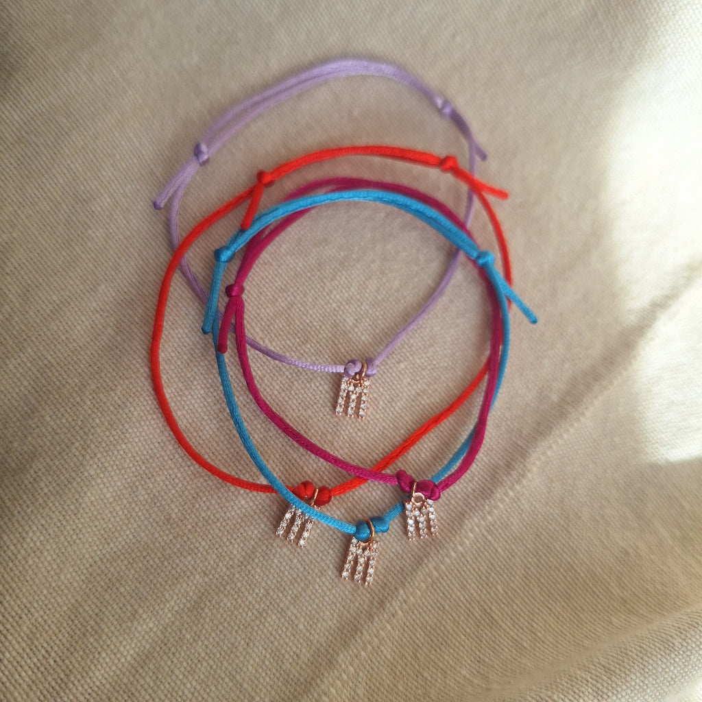 Bracciale letterina - M