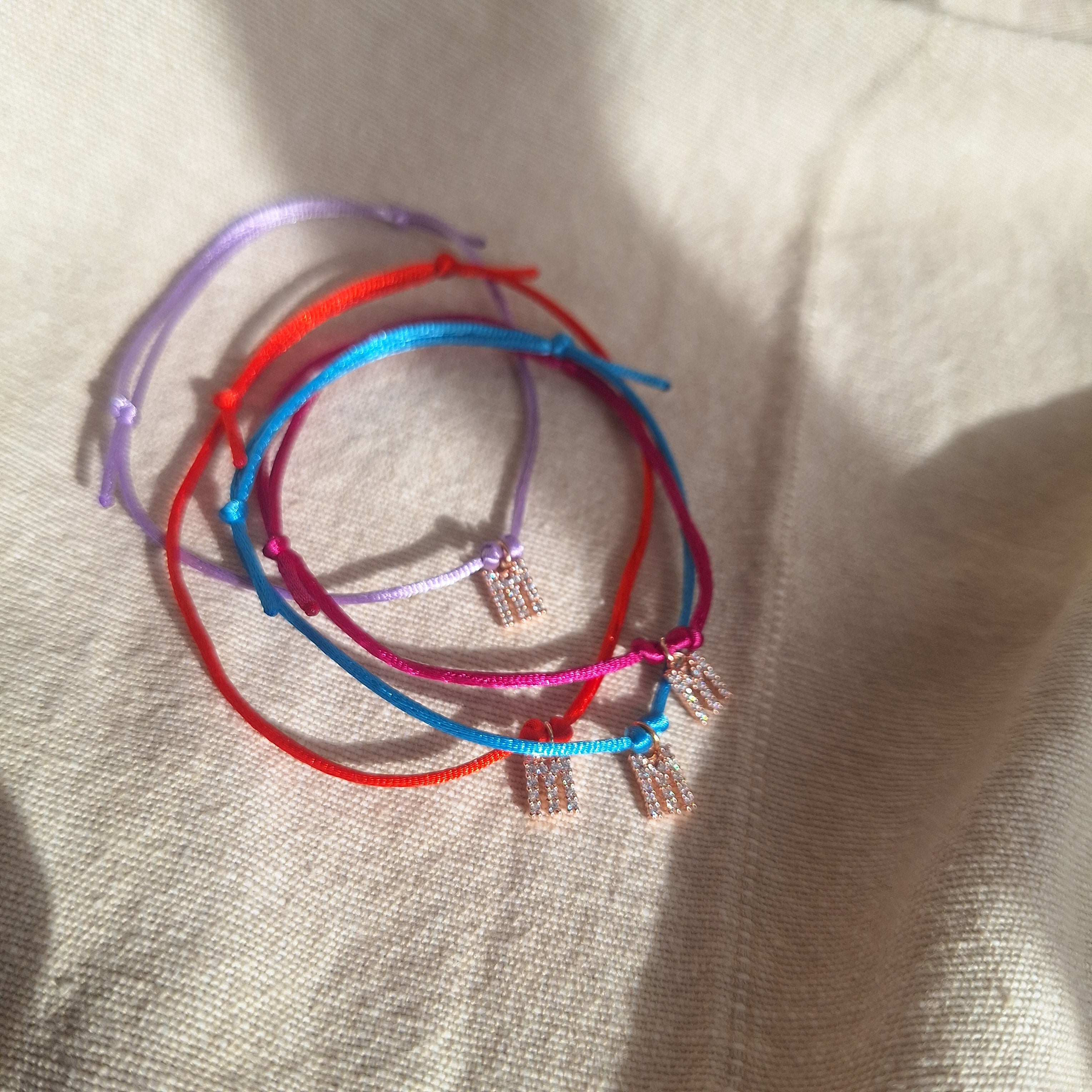 Bracciale letterina - M