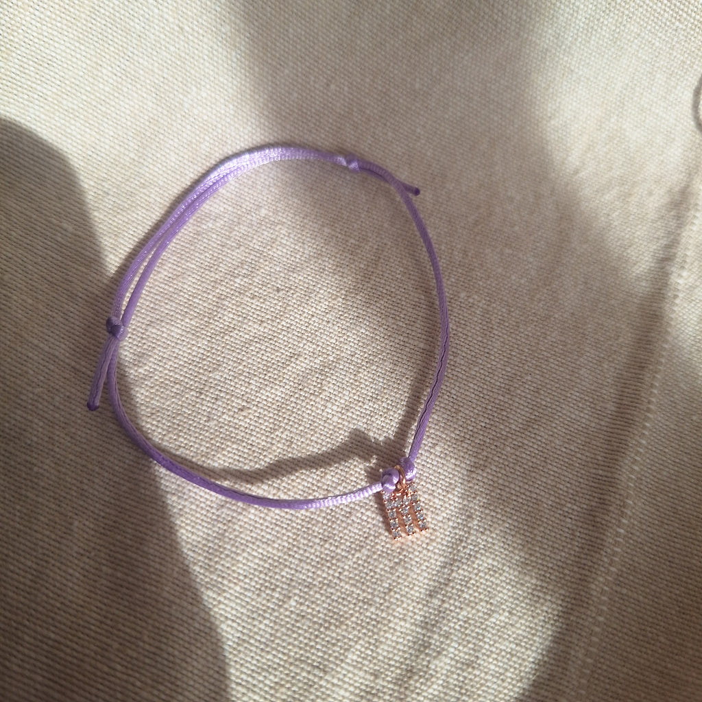 Bracciale letterina - M