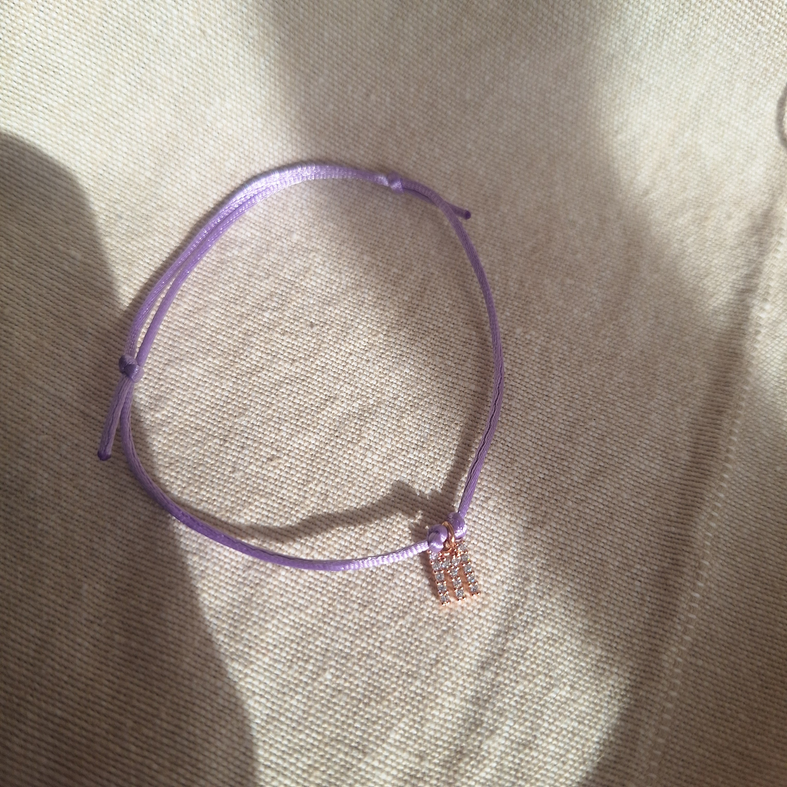 Bracciale letterina - M