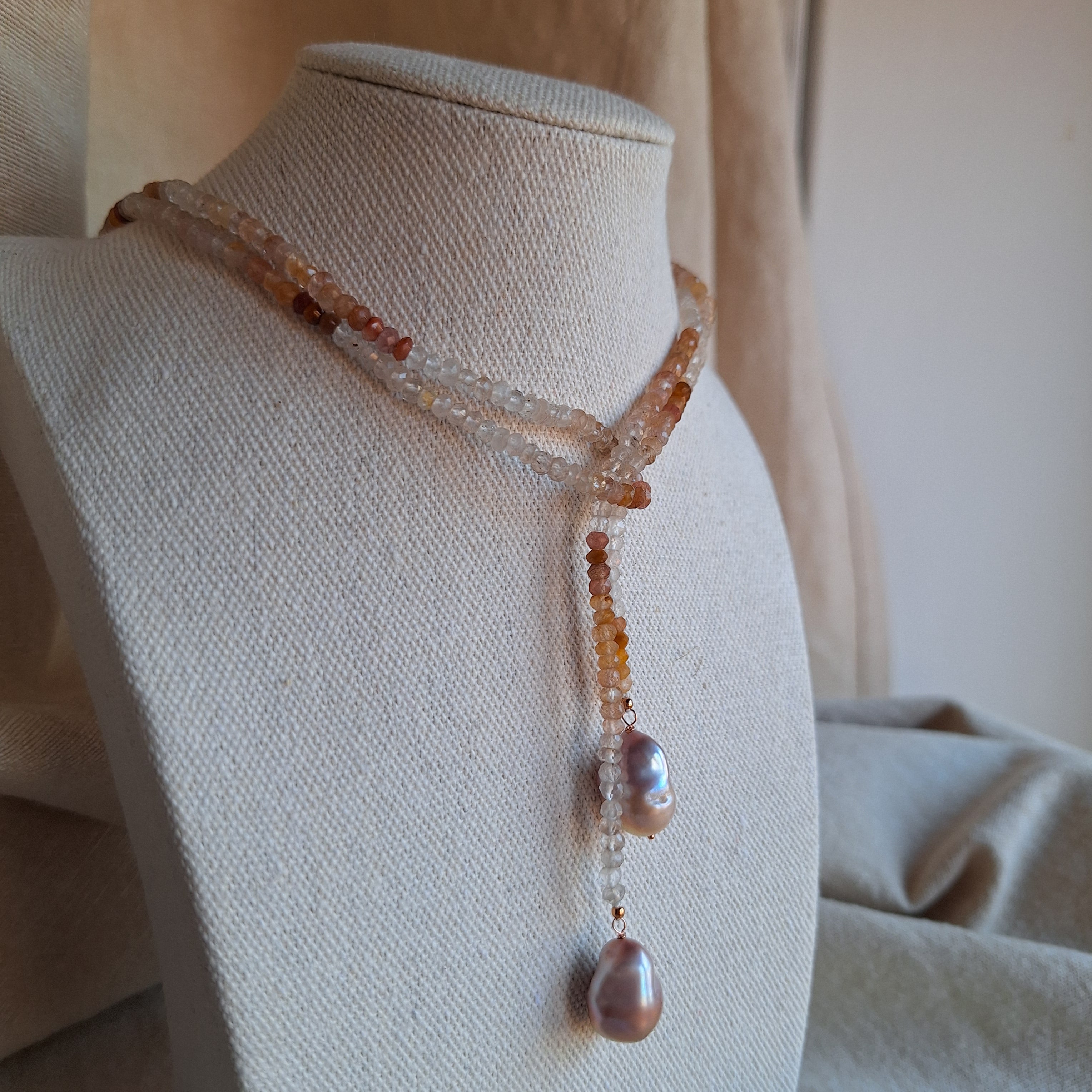 Le Caravattine - Multicolor con Perle Rosa versione 1