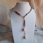 Le Caravattine - Multicolor con Perle Rosa versione 2