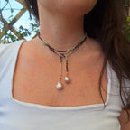 Le Caravattine - Multicolor con Perle Rosa versione 2