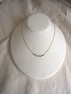 Collana Semi Rosario classico - onice