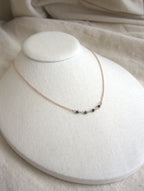 Collana Semi Rosario classico - onice