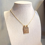 Medaglietta Cuore Sacro - Oro