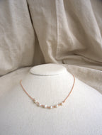 Collana Semi Rosario classico - perle di fiume