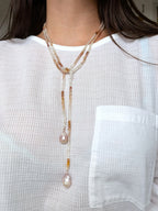Le Caravattine - Multicolor con Perle Rosa