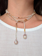 Le Caravattine - Multicolor con Perle Rosa