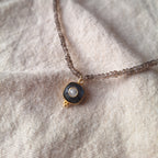 Amuleto del Quadrato - Quarzo Fumè e Labradorite