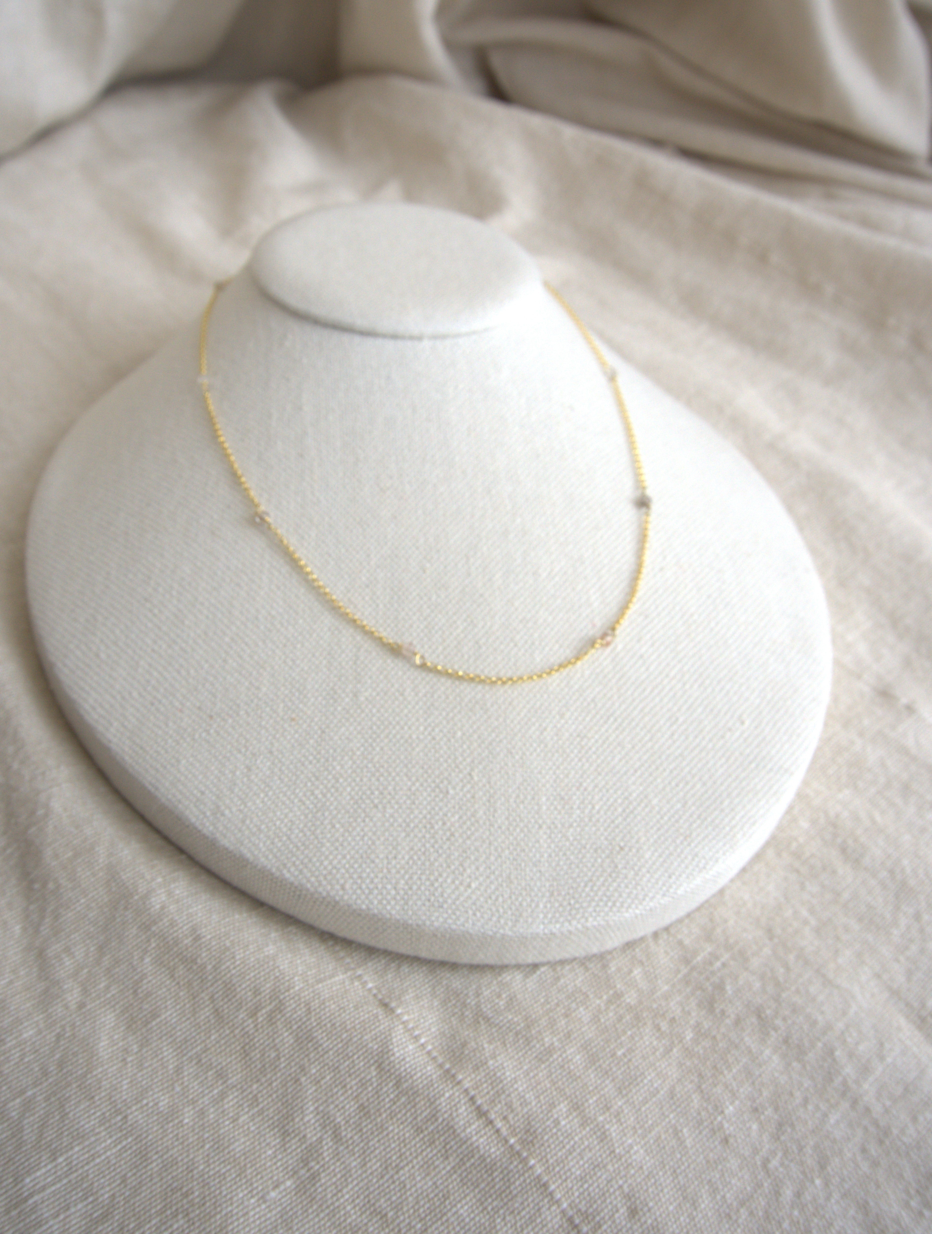 Collana Alternata - quarzo rutiliano