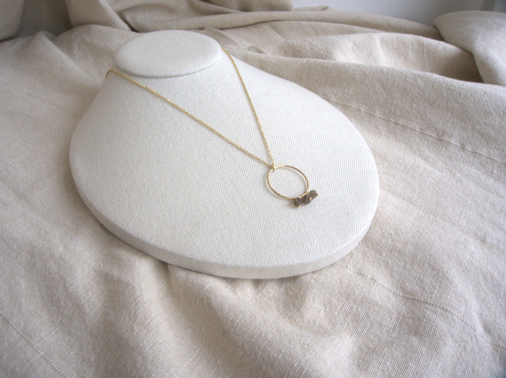 Collana Rivombrosa - quarzo fumè