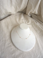 Collana Alternata - quarzo rosa