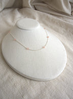 Collana Alternata - quarzo rosa