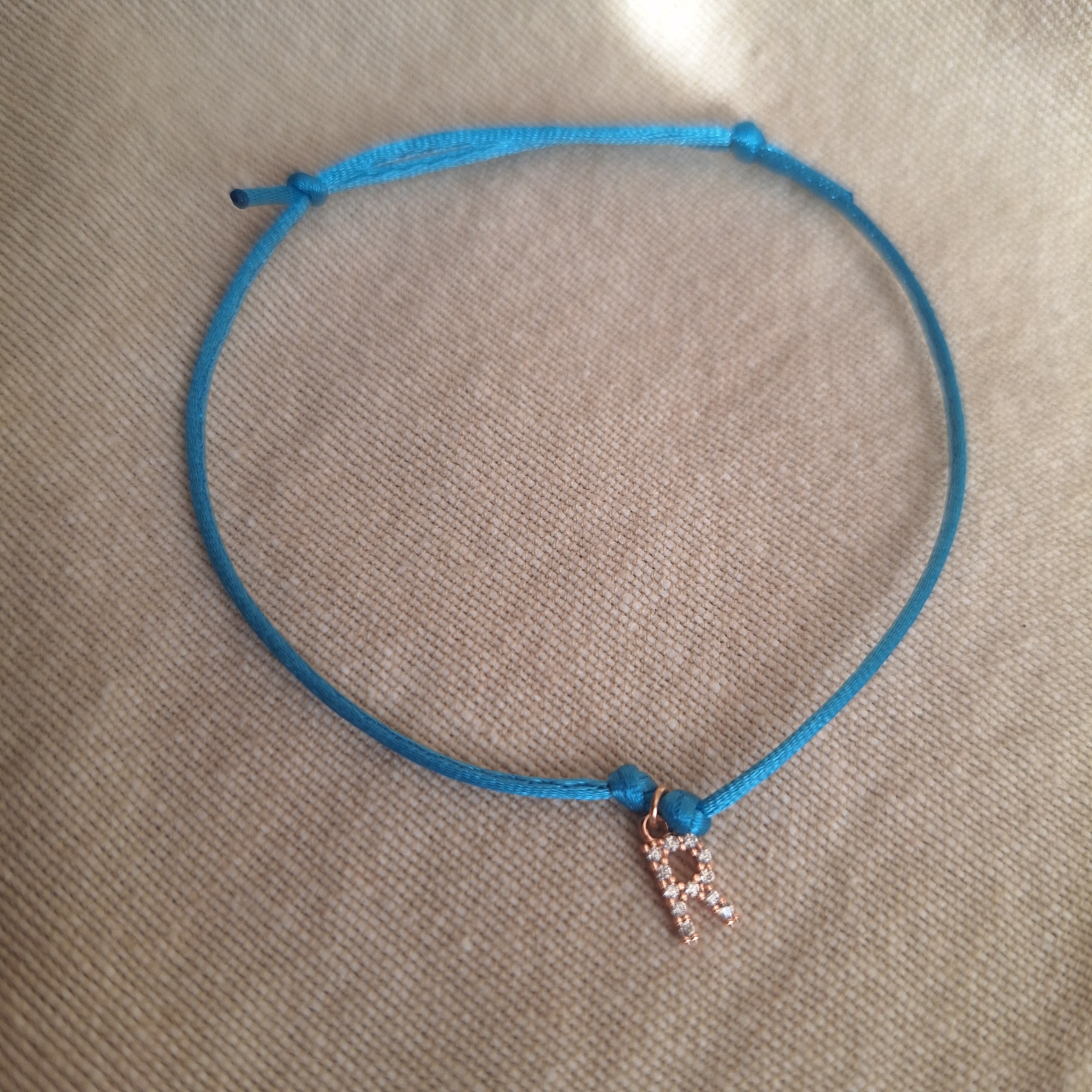 Bracciale letterina - R