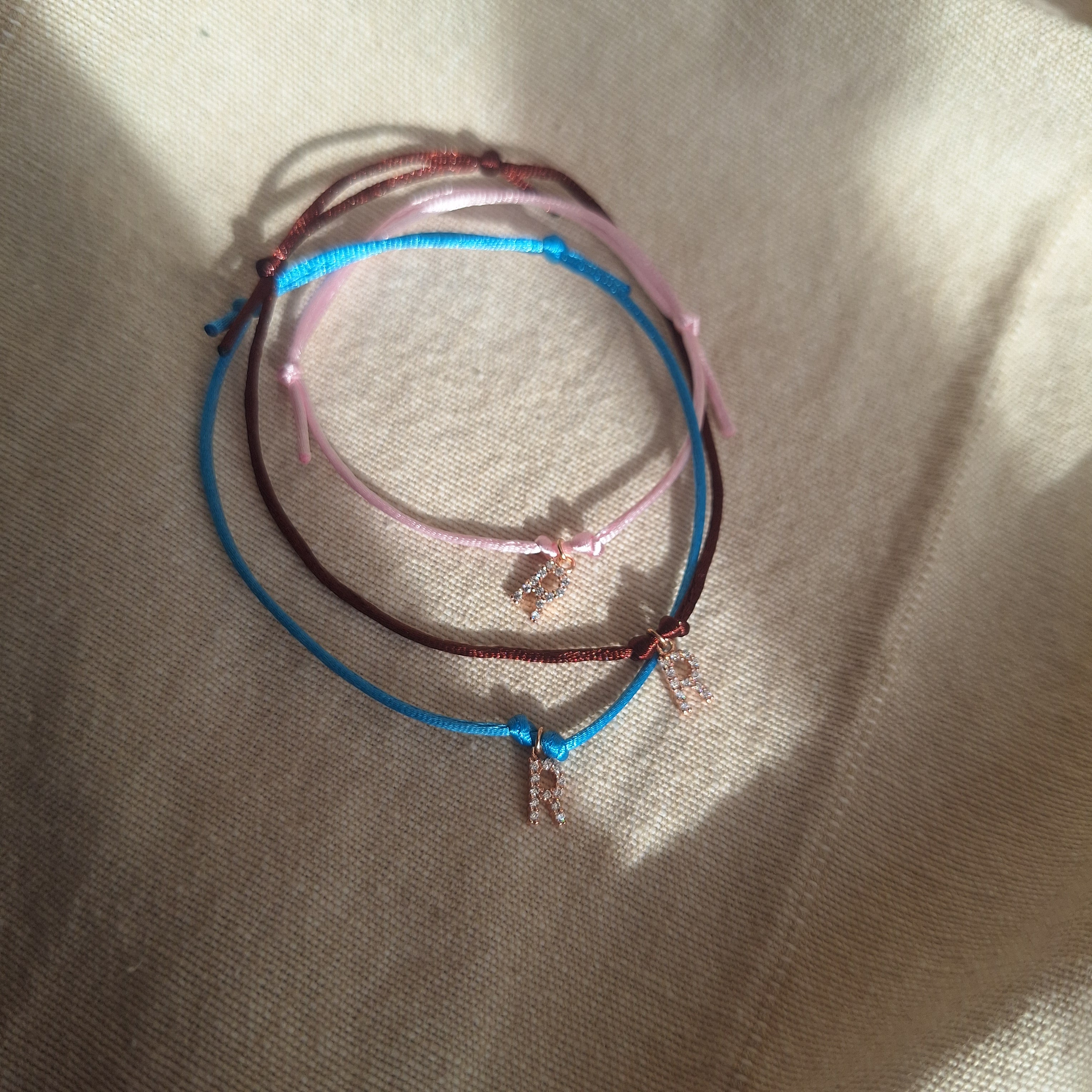 Bracciale letterina - R