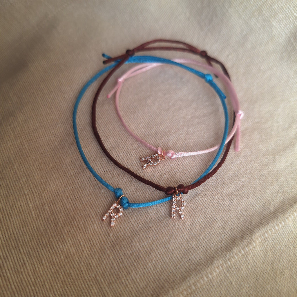 Bracciale letterina - R