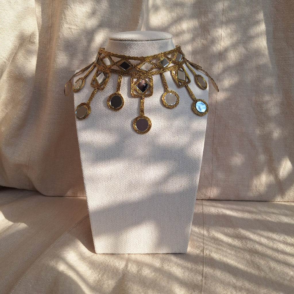 Collana Rombi e Cerchi - oro
