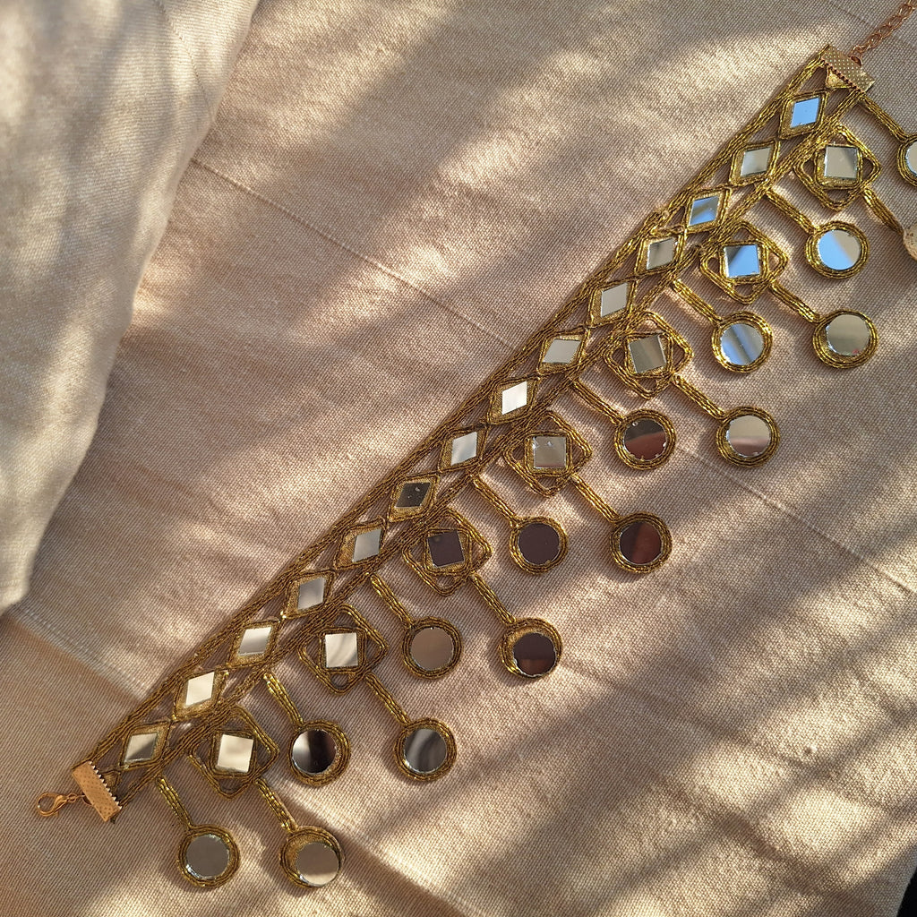 Collana Rombi e Cerchi - oro