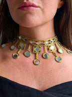 Collana Rombi e Cerchi - oro