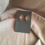 Orecchini Delhi - rombo bronzo